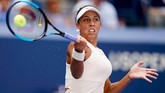 Madison Keys menjadi petenis tunggal putri Amerika Serikat ketiga yang melaju ke babak perempat final menyusul Serena Williams dan Sloane Stephens. (Robert Deutsch-USA TODAY Sports)