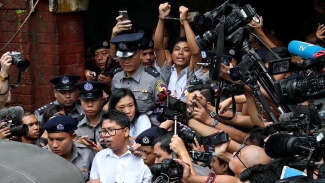 Divonis 7 Tahun Bui, 2 Wartawan Reuters di Myanmar Banding