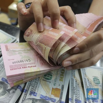 Rupiah Melemah di Level Terendah di Rp 14.930/US$