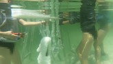 Karya Landau berupa benda keseharian yang kemudian direndam dalam Laut Mati hingga kristal garam membentuk pola pada benda tersebut. (REUTERS TV/ via REUTERS)