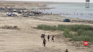VIDEO: Danau Habbaniyah, Wisata Irak yang Terbengkalai