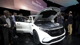 Manufaktur otomotif Jerman itu diketahui telah meluncurkan konsep SUV bertenaga listrik dua tahun silam. (TT News Agency/Soren Andersson/via REUTERS)