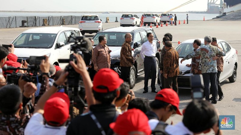 Toyota telah mencapai volume ekspor kendaraan mencapai angka lebih dari 1 juta unit.
