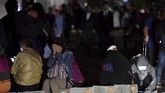 Gempa berkekuatan 6,6 skala richter mengguncang pulau Hokkaido, Jepang, Kamis (6/9) dini hari. Kyodo/via REUTERS