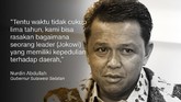 Nurdin Abdullah, Gubernur Sulawesi Selatan.