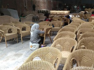 Bakal Gantikan Mebel Plastik, Rotan RI Siap Serbu Pasar Global