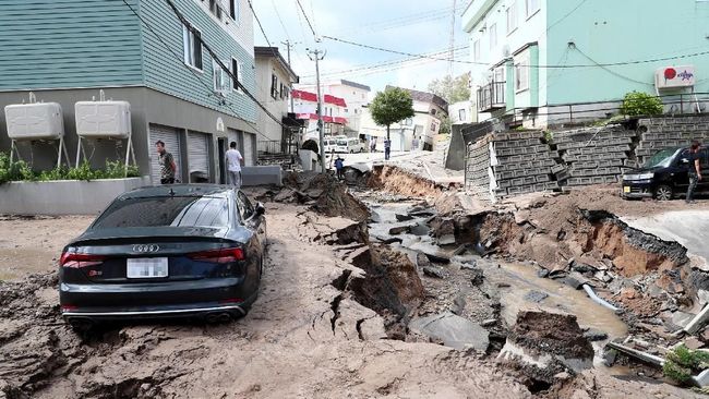 Setidaknya 4 Tewas dan Puluhan Hilang akibat Gempa Hokkaido