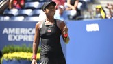 Naomi Osaka berhasil mendapatkan semifinal grand slam perdana sepanjang kariernya. Menariknya, ia hanya kehilangan satu set untuk menjejakkan kaki ke babak semifinal. (REUTERS/Danielle Parhizkaran-USA TODAY SPORTS)