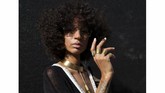 Aziza Nicole berpose di Brooklyn, New York, AS, 25 Agustus 2018.