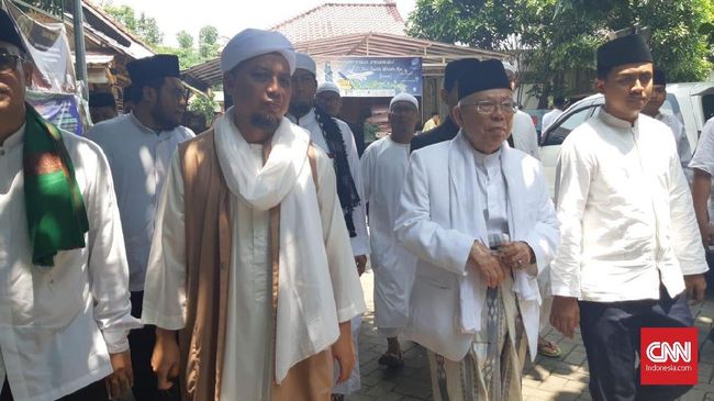 Arifin Ilham Berkelakar soal Poligami Usai Bertemu Ma'ruf