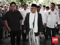 Ma'ruf Amin Rapat Perdana dengan Tim Kampanye Jokowi