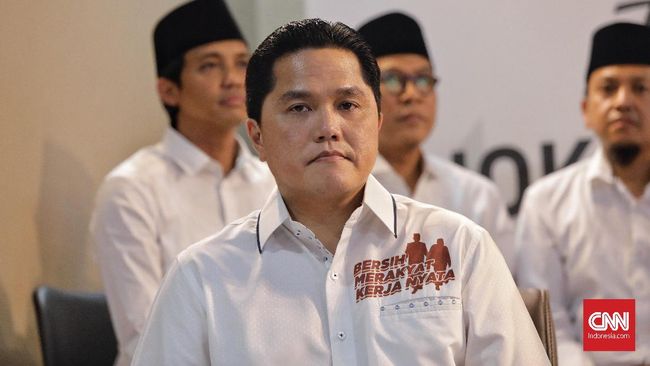 Erick Thohir Takkan Gunakan Istilah 'Pertarungan' di Pilpres