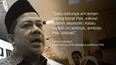 Fahri Hamzah, Politikus PKS.