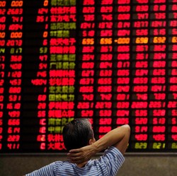 Lagi, Virus Corona Merahkan Bursa Saham China