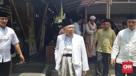 Ma'ruf Amin Akui Posisi Ketua Timses Mengarah ke Erick Thohir