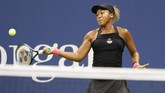 Naomi Osaka berhasil lolos ke final grand slam Amerika Serikat Terbuka. Ini adalah final grand slam pertama dalam kariernya. (REUTERS/Geoff Burke-USA TODAY Sports)