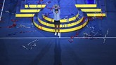 Dengan kemenangan di Amerika Serikat Terbuka, Naomi Osaka akan naik ke posisi tujuh dunia. (REUTERS/Danielle Parhizkaran-USA TODAY SPORTS)