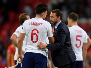 Maguire Ingin Southgate Tetap Latih Inggris di Tengah Rumor MU