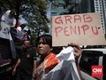 Tak Kunjung Bubar, Demo Ojek Online Berujung Razia Pengendara