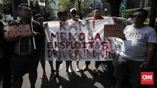 Grab Siap Temui Para Pendemo Ojek Online