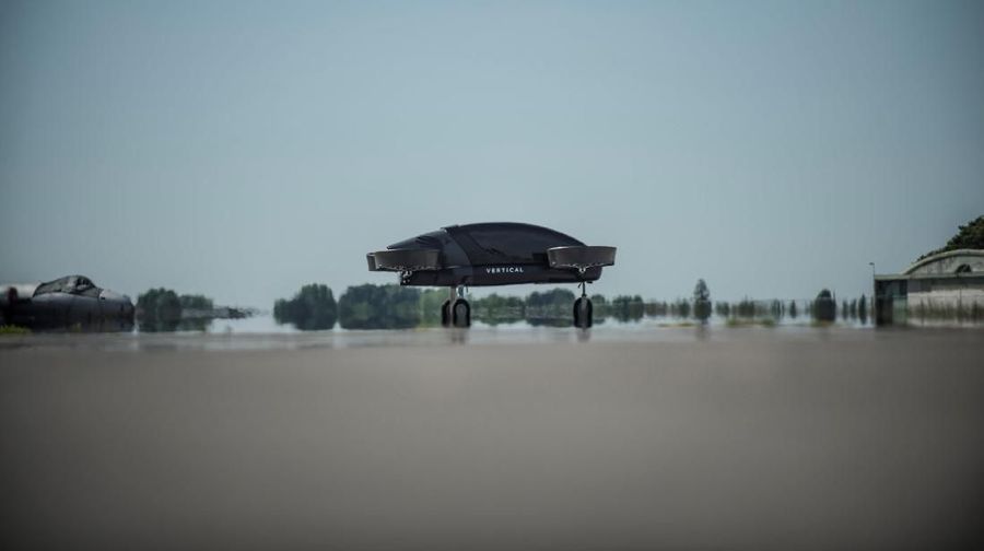 Aerospace Vertikal membangun taksi terbang bertenaga listrik yang mampu melakukan perjalanan hampir 200mph.