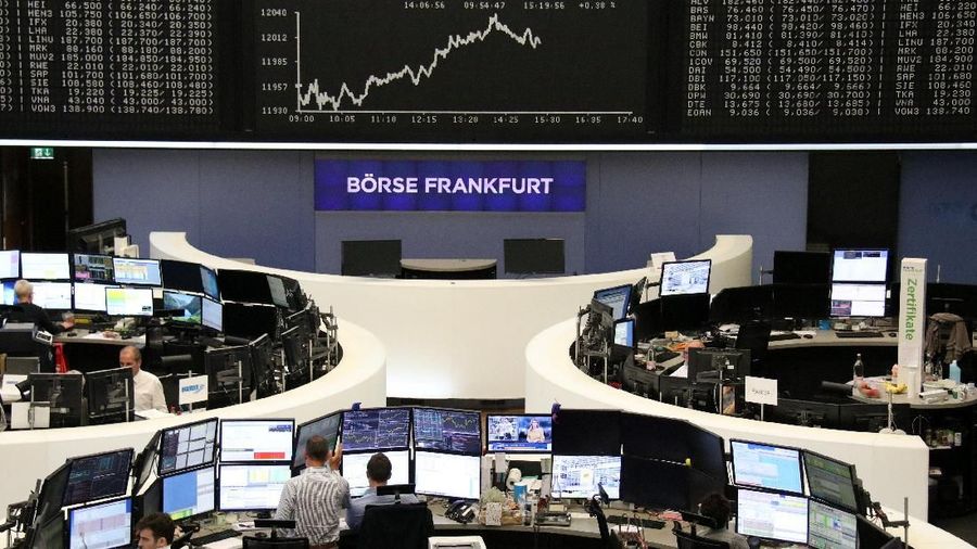 The German share price index DAX graph is pictured at the stock exchange in Frankfurt, Germany, September 10, 2018.    REUTERS/Staff