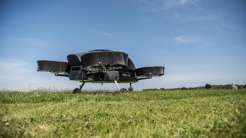 Aerospace Vertikal membangun taksi terbang bertenaga listrik yang mampu melakukan perjalanan hampir 200mph.