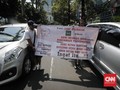 Pengemudi Tolak Aplikator Jadi Perusahaan Transportasi