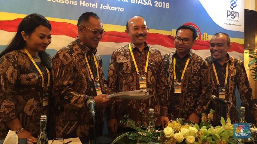 Volume distribusi gas PGN naik 11% di Semester 1-2018 