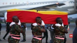 VIDEO: Jasad Kofi Annan Tiba di Ghana