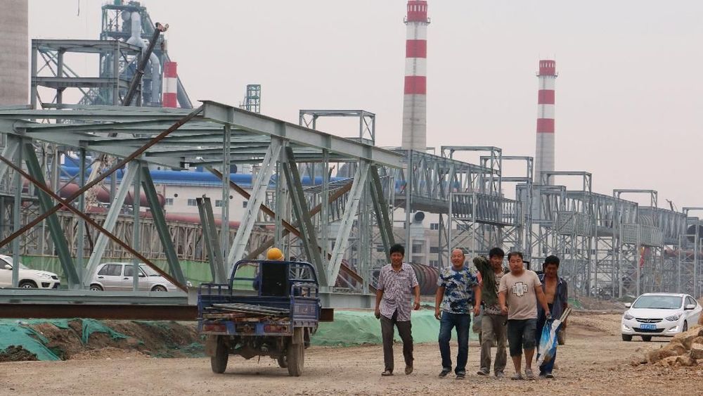 Darurat Polusi Pabrik Baja  Terbesar China ini 