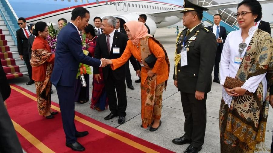 Presiden Joko Widodo (Jokowi) menyambut baik hasil neraca perdagangan September 2018 yang mencatatkan surplus hingga US$ 230 juta.