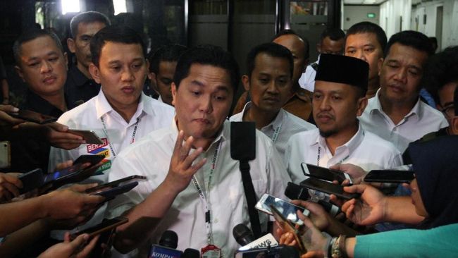 Tak Dukung Prabowo, Erick Thohir Persilakan Tanya Sandi