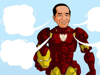 Jokowi Siap Lawan 'Thanos' si Musuh Ekonomi Global