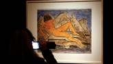 Cornelius Gurlitt diketahui hidup sendiri bersama dengan ratusan karya yang kala penemuan itu ditaksir total senilai lebih dari semiliar euro. (REUTERS/Fabrizio Bensch)