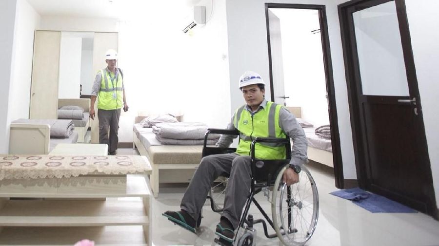 PUPR tengah fokus untuk menyediakan berbagai kelengkapan dan fasilitas di Wisma Atlet Kemayoran menjelang Asian Para Games.