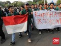 Demo Massa Pro-Kontra Jokowi di Medan Ricuh, 6 Orang Terluka