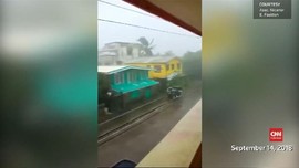 VIDEO: Topan Mangkhut Diramal Lebih Kuat dari Badai Florence
