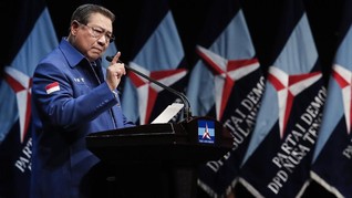 SBY Minta Kader Antisipasi Ketegangan Politik Usai Pilpres