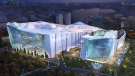 Ambisi China Bangun Lapangan Es Indoor Terbesar di Dunia
