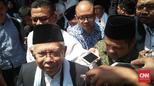 Ma'ruf Amin Baru Lepas Ketum MUI Jika Jadi Wapres