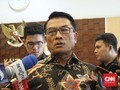 Moeldoko Bagi-bagi Buku Saku Capaian Empat Tahun Jokowi