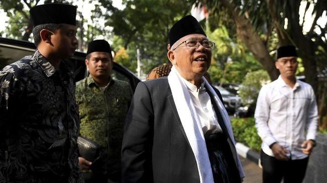 Ma'ruf Amin Optimis Kantongi 70 Persen Suara di Kalteng