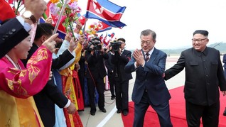 Artis K-Pop Ikut Rombongan Presiden Korsel Temui Kim Jong-un