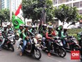 Ratusan Pengemudi Ojek Online Demo Satroni Kantor Grab