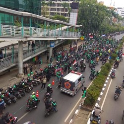 Driver Gelar Demo Hari Ini, Grab Tetap Ogah Naikkan Tarif