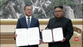 VIDEO: Pertemuan Kim Jong-un dan Moon Torehkan Sejarah Baru