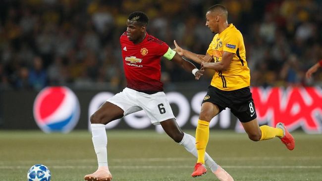 Manchester United Menang Telak Atas Young Boys