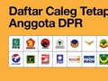 INFOGRAFIS: Daftar Calon Wakil Rakyat 2019-2024