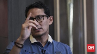 Situs Skandal Sandiaga Uno Bakal Ditutup Besok